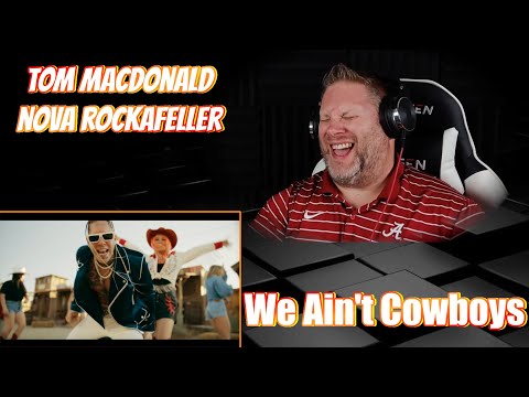 "Tom MacDonald & Nova Rockafeller (GFBF) 'We Aint Cowboys' Reaction | First Time Hearing!"