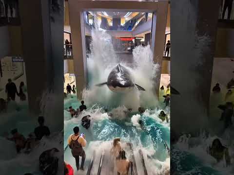 💥 초대형 수족관 파손! 순식간에 몰려온 바다 🌊😱💥 Giant Aquarium Shatters! The Ocean Rushes In 🌊😱