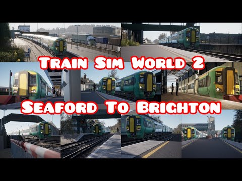 Train Sim World 2 - Seaford to Brighton timelapse