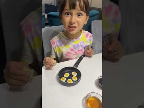 Elif Duruya Jelibon Yumurta Pişirdik 🤪