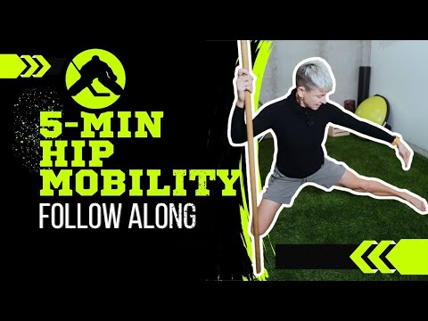 5-Minute Hip Mobility For Hockey Goalies | Follow Along