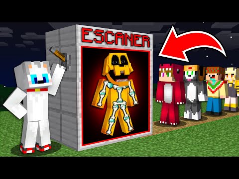 Hice un ESCÁNER para Revelar los SECRETOS de los Youtubers Minecraft! 😱 💀😱