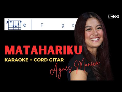 Matahariku Agnes Monica (Karaoke + Cord)