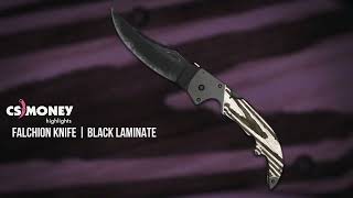 Falchion Knife Black Laminate Gameplay
