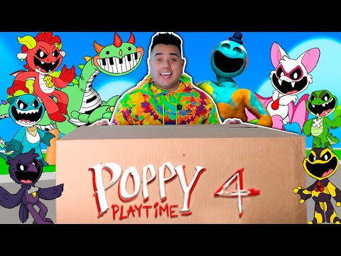 ¡ABRIMOS LA CAJA MISTERIOSA DE POPPY PLAYTIME CHAPTER 4 (NIGHTMARE CRITTERS)! 🐸 SIMBA🐸 SIMBA