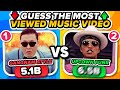 Guess the Most Viewed Songs