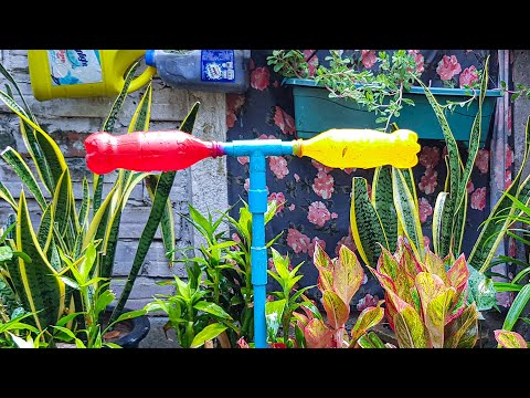 Amazing idea to make water sprinkler from plastic bottle #shorts #diy #watersupply