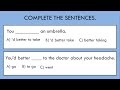Understanding 'Had Better' Usage