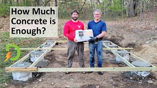 Foundation secrets for an Off Grid Cabin