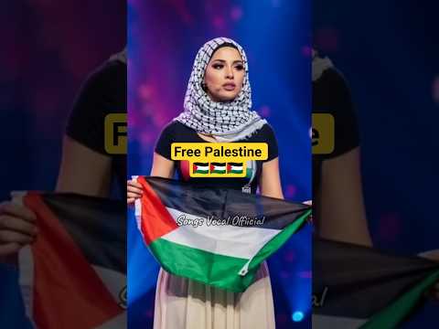 Momen Haru Luar Biasa.!! Gadis Palestine Bernyanyi di AGT #feedshorts #palestine #viralvideo