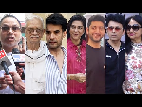 Priya Dutt, Puneet Malhotra ,Gulzar, Anand Pandit, Paresh Rawal & More Casts Their Votes