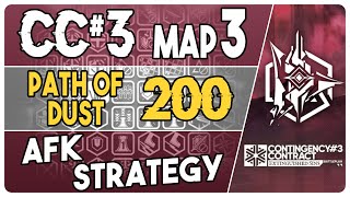 CC#3 Rotating Map 3 - Path of Dust 200 Points | AFK Easy Strategy | Extinguished Sins【Arknights】