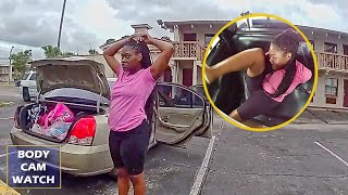Girlfriend Learns a Lesson About Hitting Other People