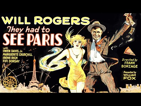 They had to See Paris (1929) WILL ROGERS🍕 COMEDY