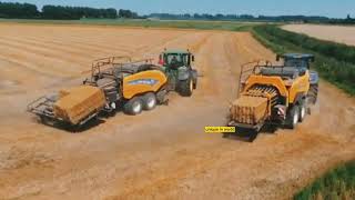 Baling Grass Seed  | New Holland T7.315 + BigBaler 1290 High Density