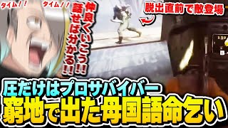 脱出直前に現れた敵プレイヤーに決死の母国語命乞いを見せる歌衣メイカ【ARC Raiders】【歌衣メイカ】