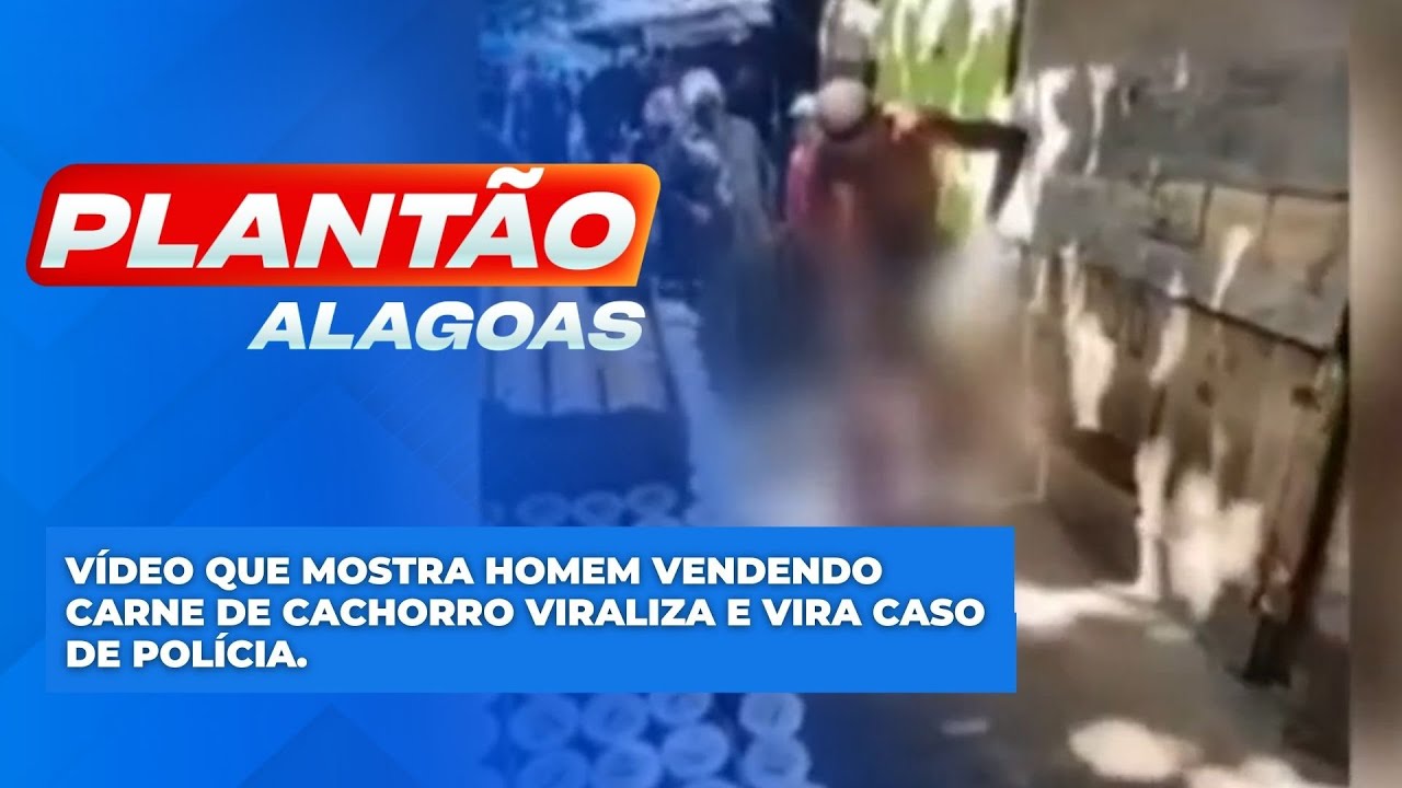 V&iacute;deo que mostra homem vendendo carne de cachorro viraliza e vira caso de pol&iacute;cia.