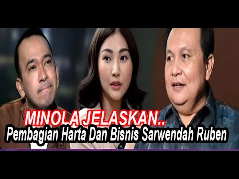 MINOLA BUKA SUARA SOAL PEMBAGIAN HARTA DAN BISNIS RUBEN ONSU DAN SARWENDAH