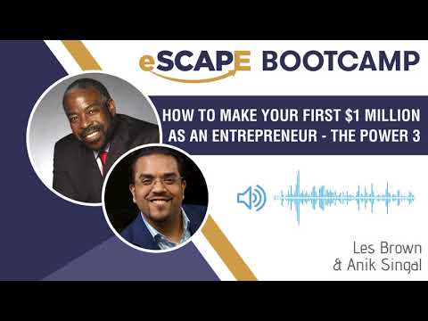 eSCAPE Bootcamp - The Power 3 - Best Business Models in 2018 to Earn Your First $1 Million.