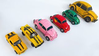 Full Color Transformers Movie BUMBLEBEE G1 Cyberverse Revenge, OPTIMUS PRIME Stop Motion Adventure!