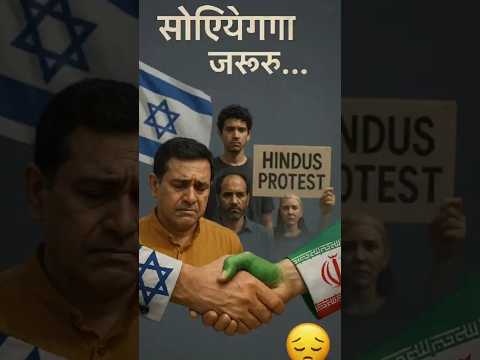 "Israel में हिंदुओं का अपमान, Iran ने फिर भी बढ़ाया साथ! सोचिएगा जरूर..😔🇮🇳 #aajtak #iranwari #shorts