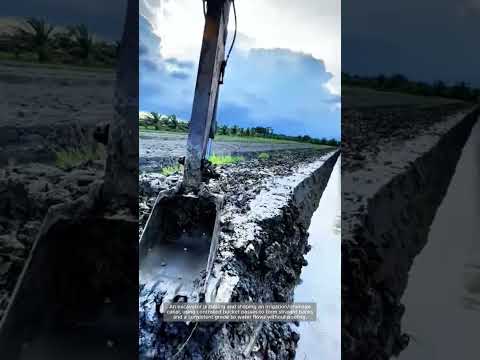 Excavator Canal Cutting for Clean, Reliable Water Flow