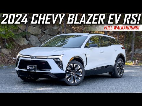 New 2024 Chevy Blazer EV RS AWD | Full Interior & Exterior Walkaround!