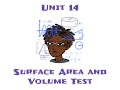 Surface Area and Volume Assessment