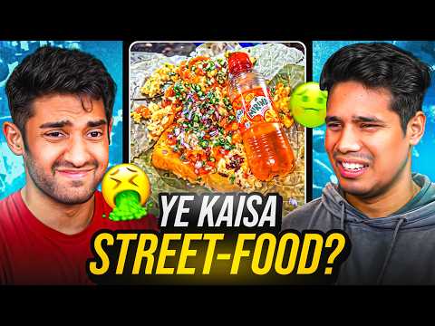 DIRTIEST INDIAN STREET FOODS WITH @GamerFleet 🤮