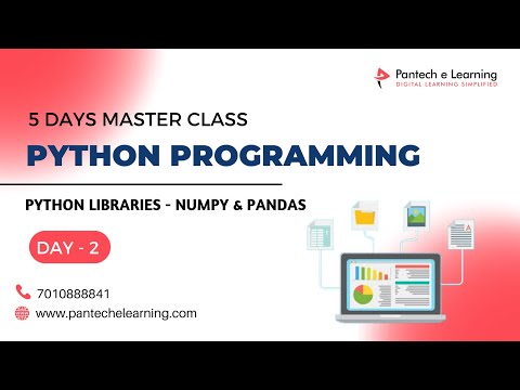 DAY –   2   PYTHON LIBRARIES - NUMPY & PANDAS