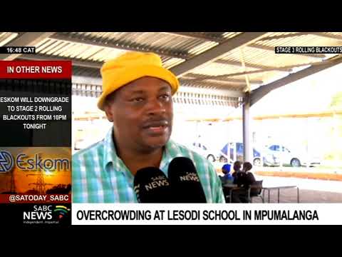 Classes resume at Lesodi Primary School in Mpumalanga after shutdown for two weeks