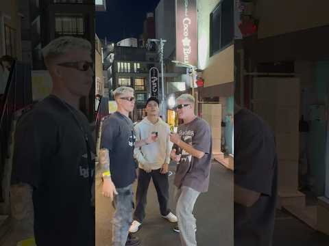 Mad Twins X FootboxG beatbox freestyle in Tokyo