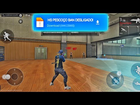 NO RECOIL + AIMBOT ANTBAN HS NA CABEÇA LINK DIRETO FF