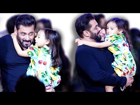 Salman Khan CUTEST Moment PLAYING With Cute Baby Girl His भांजी (NIece) #salmankhan