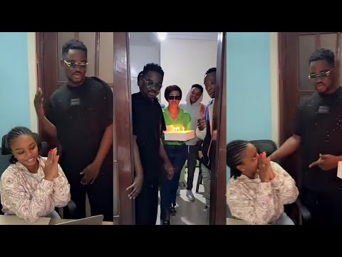 L'incroyable surprise de Bril pour la femme Dieyna Baldé le jour de son anniversaire.........