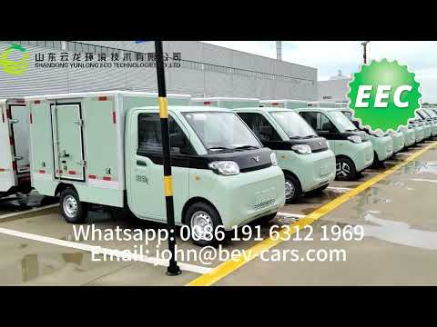 EEC COC L7e Electric Pickup Truck Reach with front 2 seats
