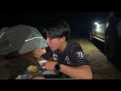 លើកទីមួយសាកខ្យងជើងមួយ-Camping