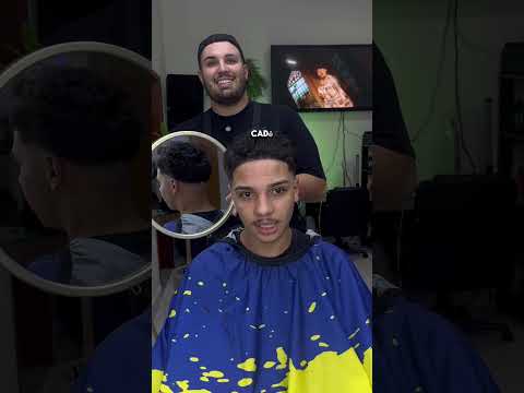 Ele achou que eu ia conseguir fazer 🥹#hairstyle #barberlife #fypage #barbeiros