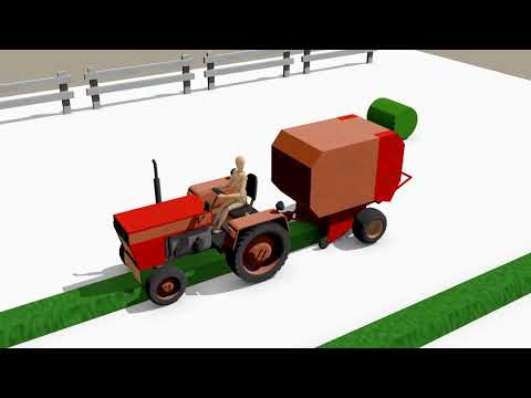 Tractor and agricultural machinery