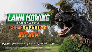The Lawn Mowing Simulator - Dino Safari DLC Is Available Now