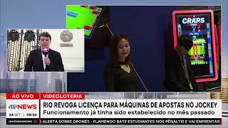RJ revoga licença para máquinas de apostas no Jockey