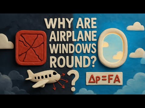 Why Are Airplane Windows Round?