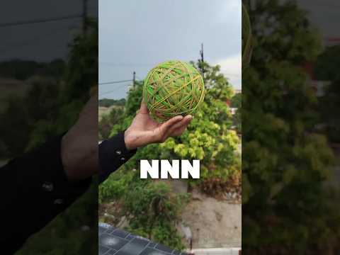 BIGGEST RUBBER BAND BALL *1 LAKH* #shorts