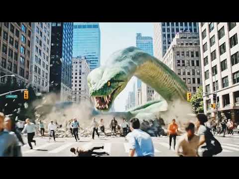 Anaconda attack in city #anaconda  #anacondamovie #snakeattack #snake 