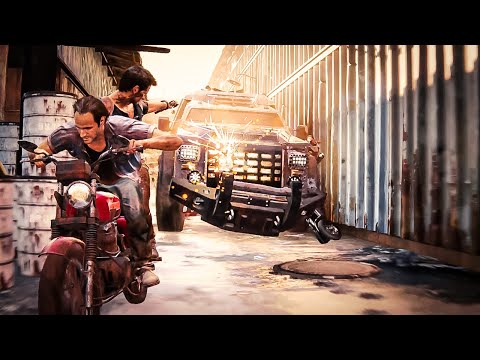 UNCHARTED Legacy of Thieves Collection chasing scene - pc gameplay 2025