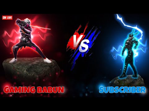 Gaming Babun 1 Vs 1 with Subscriber 🤩 Free Fire Live 🔥 #live#freefire#classyff#gyangaming#rdx&rocky