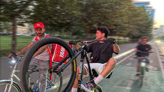 BİSİKLETLE TEK BAŞIMA AZERBAYCAN'DA  BİR GÜN GEÇİRMEK !