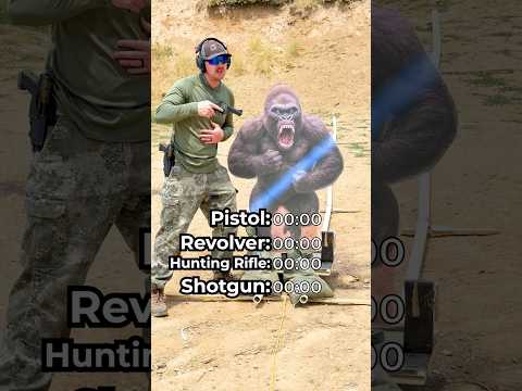 We tested the best guns for gorilla defense - #hunting