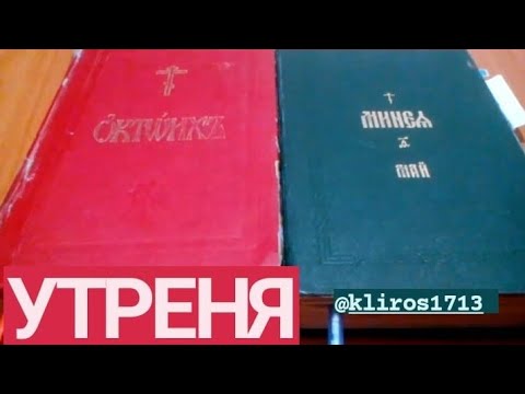 Устав. Занятие 29. Утреня. 9 песен канона. Вседневная служба.