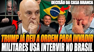 TRUMP AUTORIZOU USO DE MILITARES! ASSINOU ORDEM ESPECIAL E O DESESPERO BATEU EM MUITOS